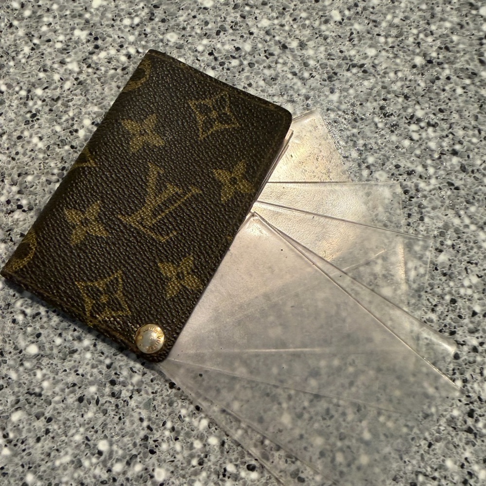 Louis Vuitton Brown Leather Accessory